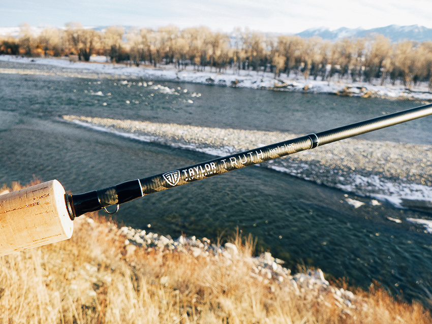 The beautiful Taylor Phenom and Array V2 fly fishing rod and reel