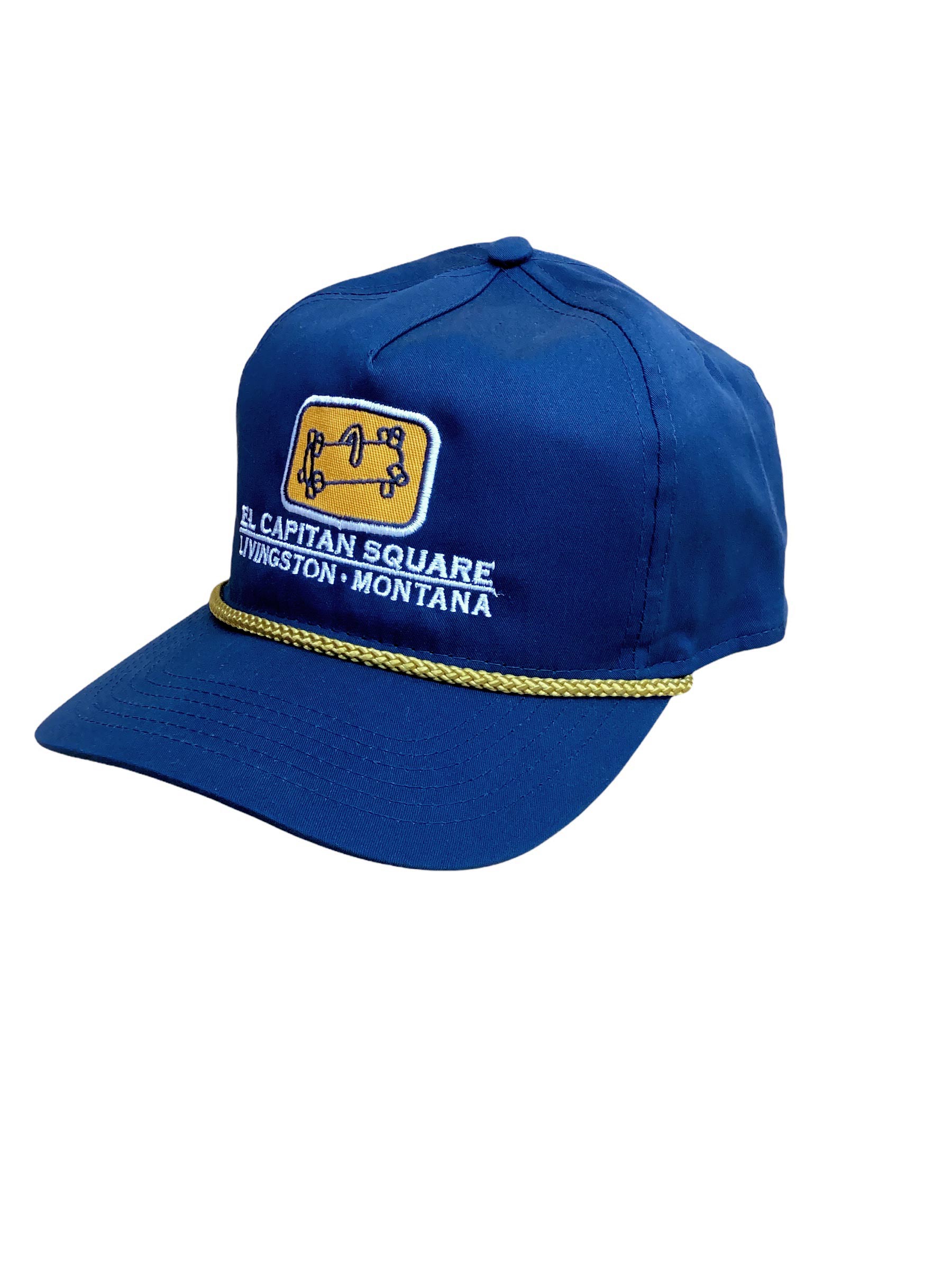 Yellowstone Angler El Capitan Hat (Color: Cats Blue / Gold (Lightweight cotton))
