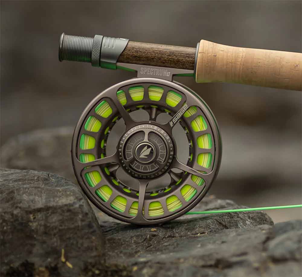 SAGE FLY FISHING REEL SPECTRUM LT EMBER SERIES - SALMON TROUT FLY